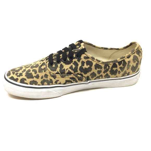 New Vans Van Doren Leopard Low Top Sneakers Sz 8 - Picture 3 of 8